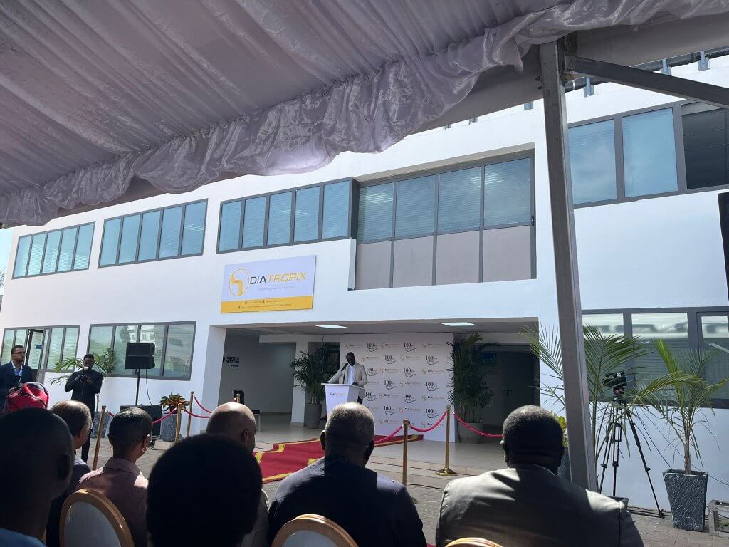 DIATROPIX diagnostic manufacturing site in Mbao, Senegal